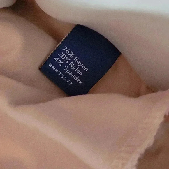 Apt 9 Petite Women's Pale Pink Pull On Stretch CAPRIS - Picture 7 of 10